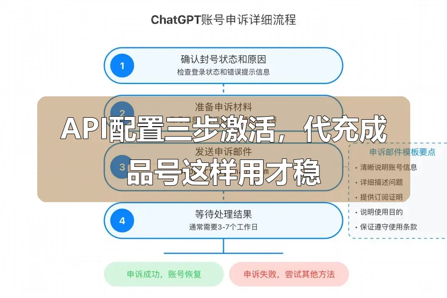 API配置三步激活,代充成品号这样用才稳
